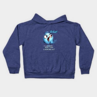 Cross Bird What Are You Looking At Kids Hoodie